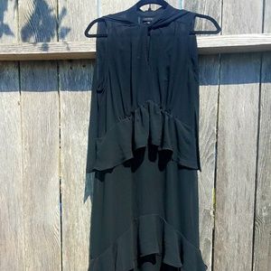 Ruffle Detail Maxi Dress